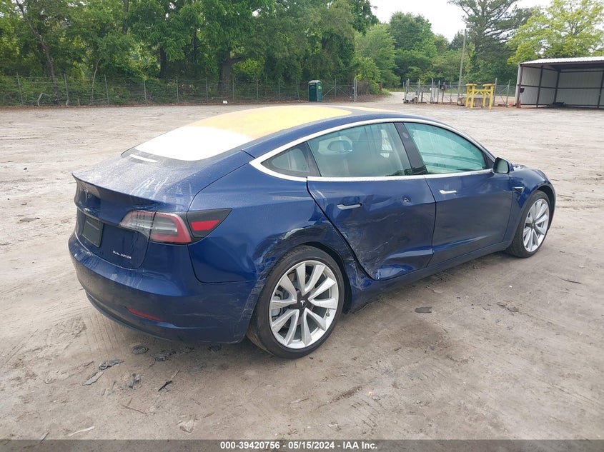 VIN 5YJ3E1EB0JF146383 2018 TESLA MODEL 3