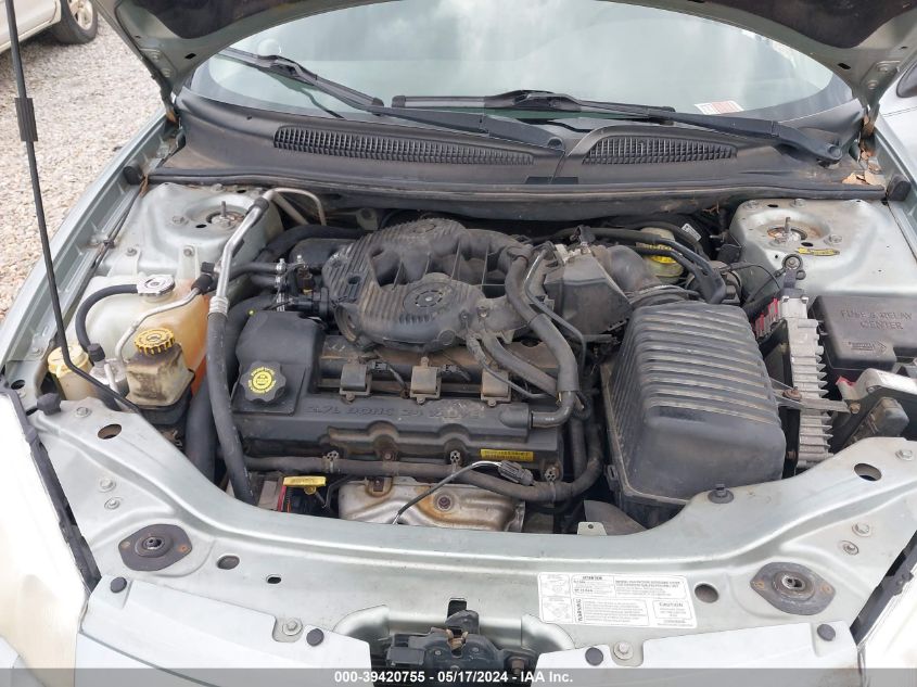 2004 Chrysler Sebring Lxi VIN: 1C3EL56R14N149921 Lot: 39420755