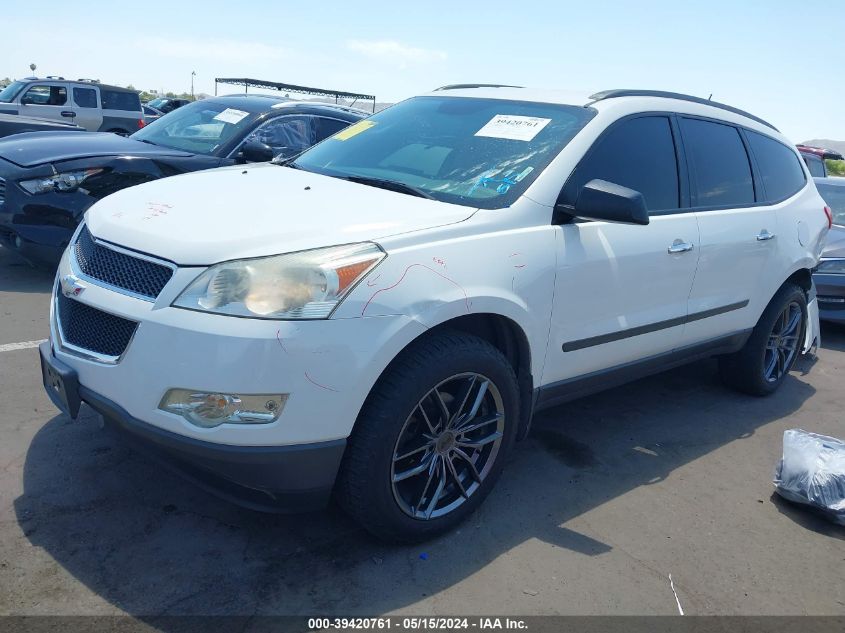 2012 Chevrolet Traverse Ls VIN: 1GNKRFED8CJ294606 Lot: 39420761