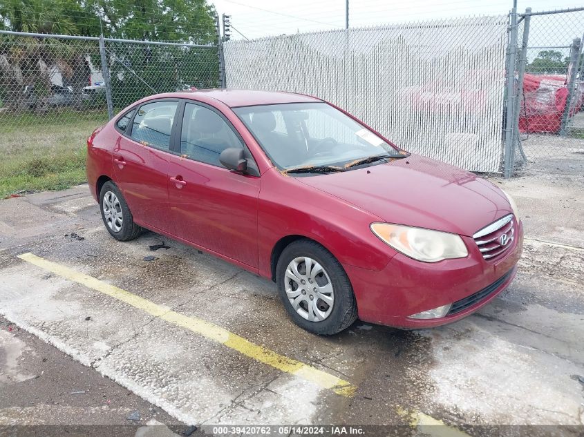 2010 Hyundai Elantra Gls VIN: KMHDU4AD4AU178207 Lot: 39420762