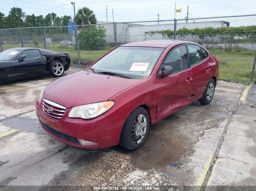 2010 Hyundai Elantra Gls VIN: KMHDU4AD4AU178207 Lot: 39420762