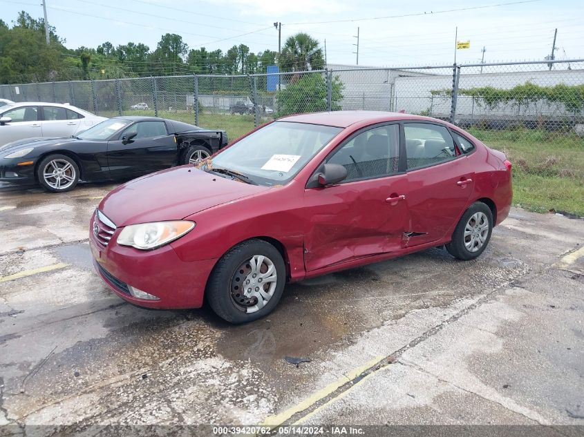 2010 Hyundai Elantra Gls VIN: KMHDU4AD4AU178207 Lot: 39420762