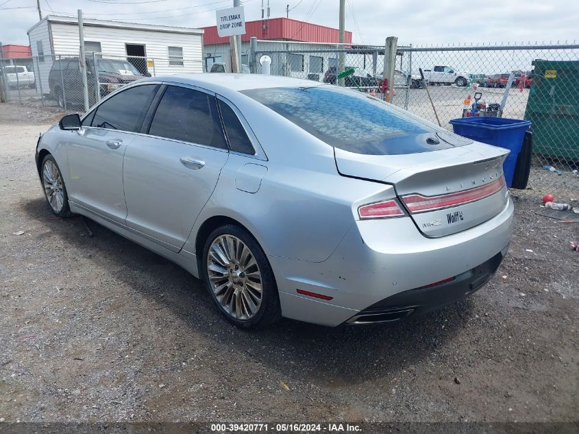 2014 Lincoln Mkz VIN: 3LN6L2J93ER814608 Lot: 39420771