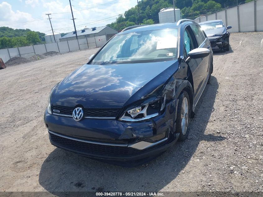 2017 Volkswagen Golf Alltrack VIN: 3VWH17AU1HM513175 Lot: 39420778