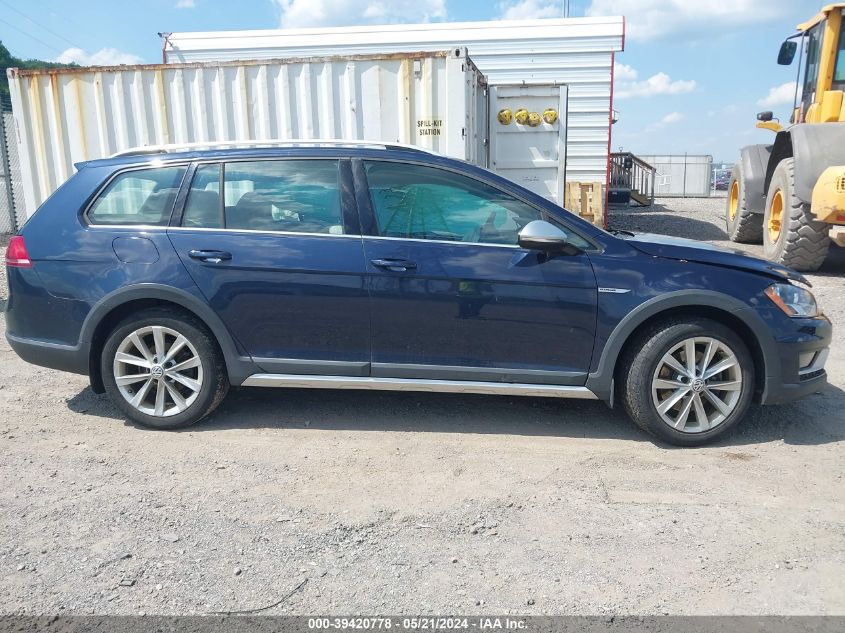 2017 Volkswagen Golf Alltrack VIN: 3VWH17AU1HM513175 Lot: 39420778