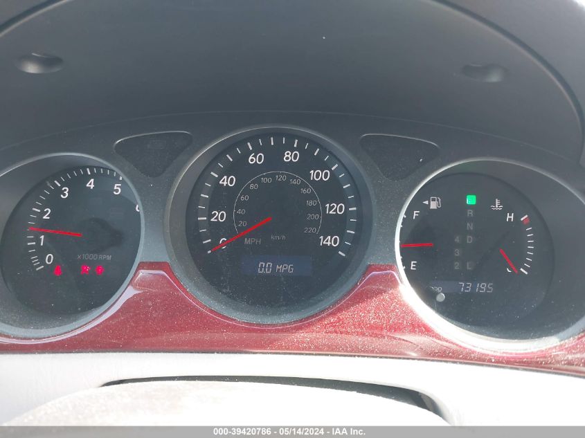 2004 Lexus Es 330 VIN: JTHBA30G845048955 Lot: 39420786