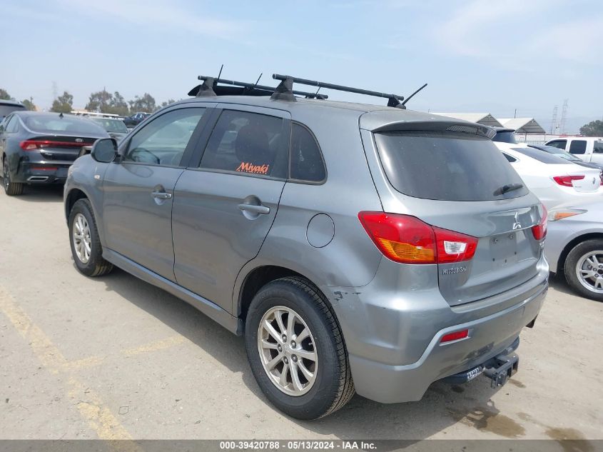 2011 Mitsubishi Outlander Sport Es VIN: JA4AP3AU1BZ022701 Lot: 39420788