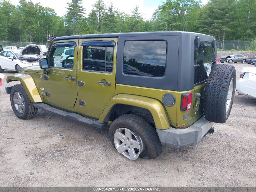 2008 Jeep Wrangler Unlimited Sahara VIN: 1J4GA59138L526714 Lot: 39420798