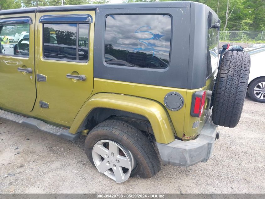 2008 Jeep Wrangler Unlimited Sahara VIN: 1J4GA59138L526714 Lot: 39420798