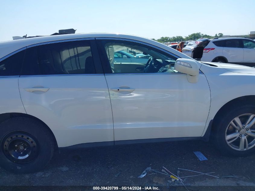 2013 Acura Rdx VIN: 5J8TB4H59DL018596 Lot: 39420799