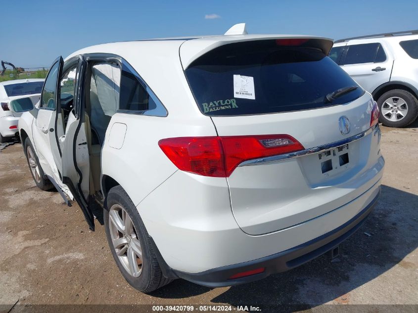 2013 Acura Rdx VIN: 5J8TB4H59DL018596 Lot: 39420799