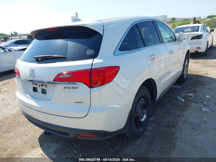 2013 Acura Rdx VIN: 5J8TB4H59DL018596 Lot: 39420799