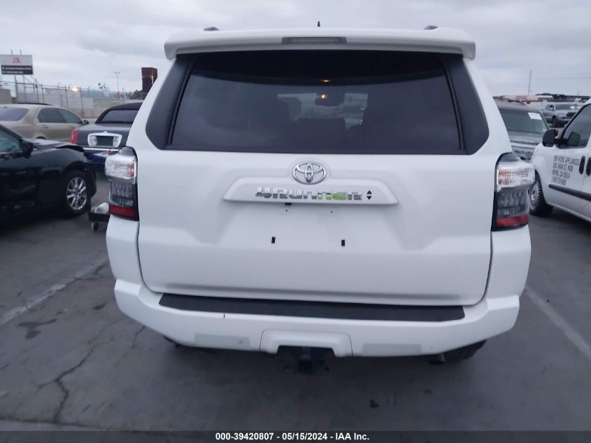 2023 Toyota 4Runner Sr5 Premium VIN: JTEFU5JR1P5281310 Lot: 39420807