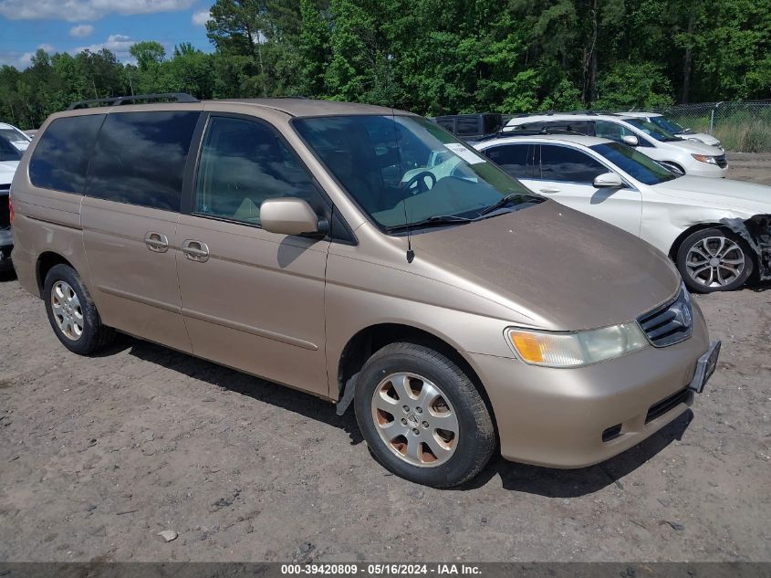 2002 Honda Odyssey Ex-L VIN: 2HKRL18052H549692 Lot: 39420809