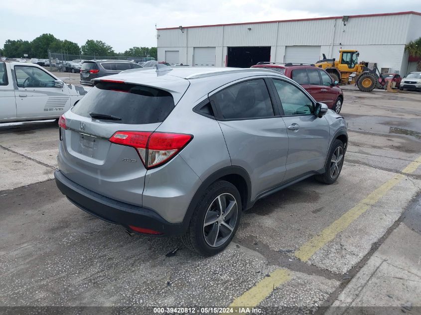 2022 Honda Hr-V Awd Ex VIN: 3CZRU6H50NM754108 Lot: 39420812