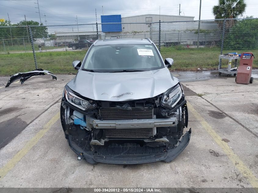 2022 Honda Hr-V Awd Ex VIN: 3CZRU6H50NM754108 Lot: 39420812