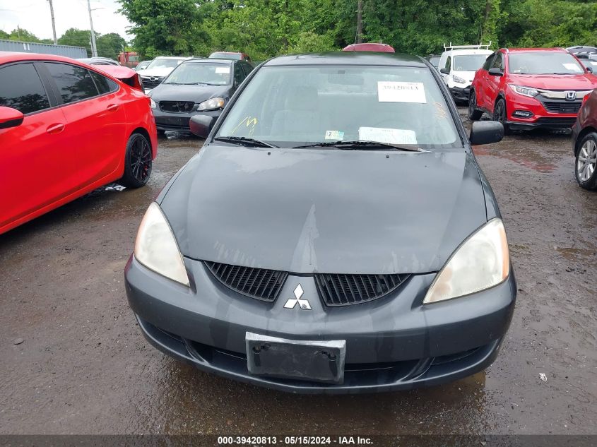 2004 Mitsubishi Lancer Es VIN: JA3AJ26E04U057280 Lot: 39420813