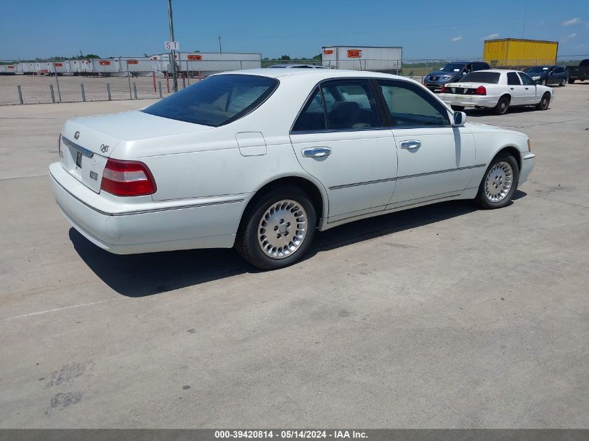 2000 Infiniti Q45 Anniversary Edition/Touring VIN: JNKBY31A3YM701208 Lot: 39420814