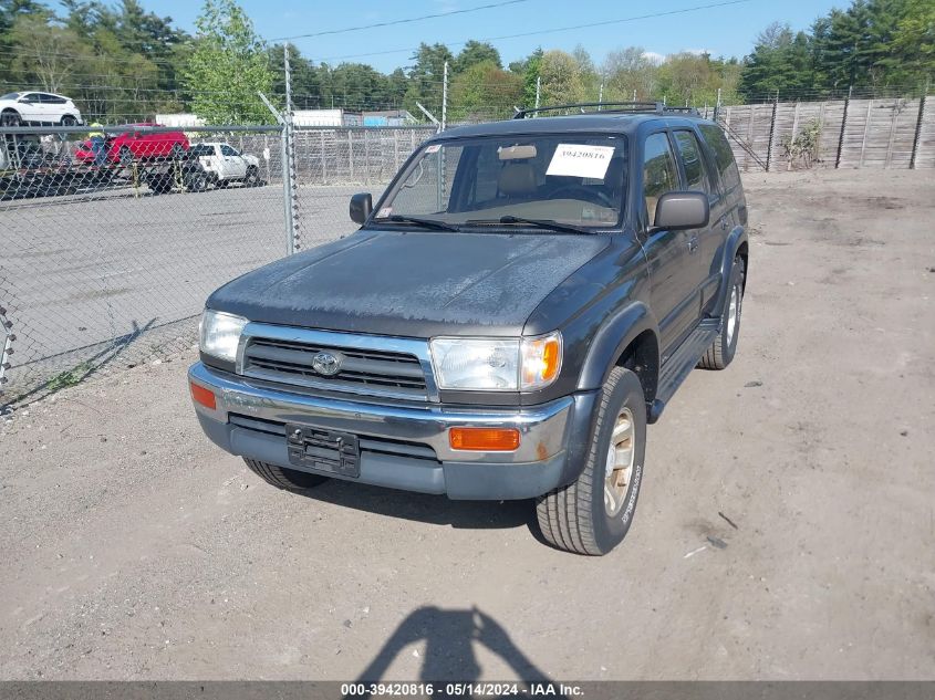 1997 Toyota 4Runner Sr5 V6 Limited VIN: JT3HN87R1V0079858 Lot: 39420816