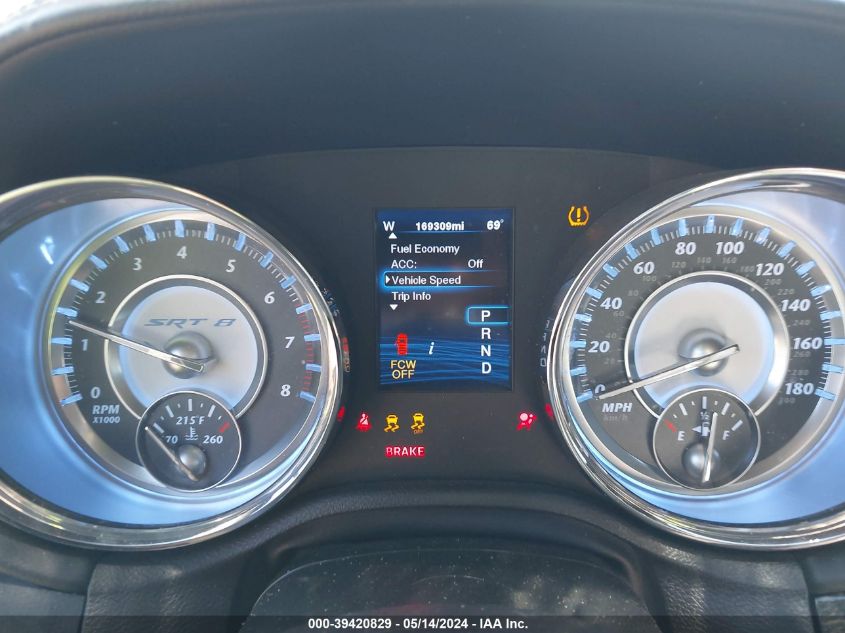 2012 Chrysler 300 Srt8 VIN: 2C3CCAFJ6CH801109 Lot: 39420829