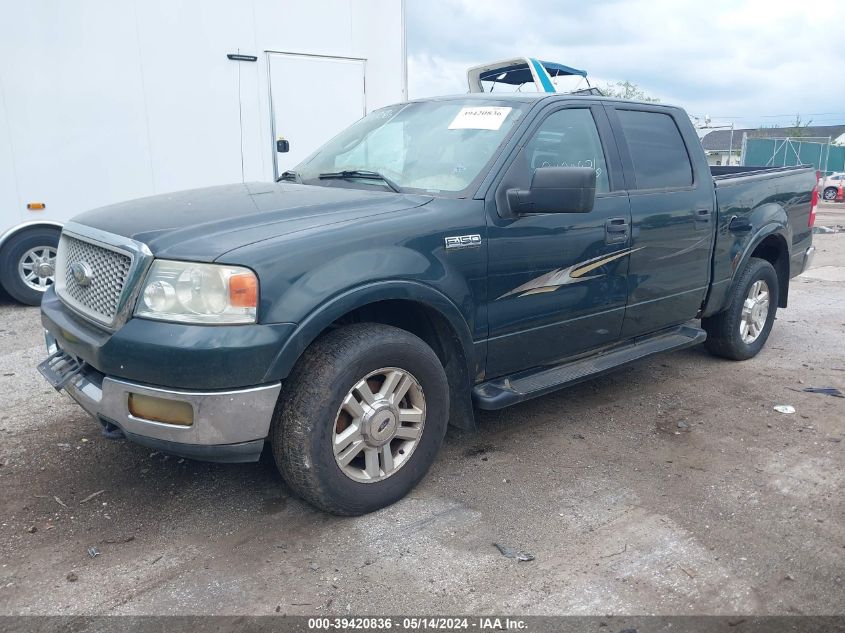 2004 Ford F-150 Fx4/Lariat/Xlt VIN: 1FTPW14574KC50404 Lot: 39420836