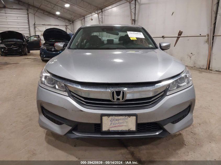 2017 Honda Accord Lx VIN: 1HGCR2F40HA105170 Lot: 39420839