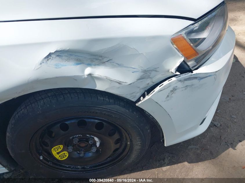 2015 Volkswagen Jetta 2.0L S VIN: 3VW2K7AJ6FM301314 Lot: 39420840