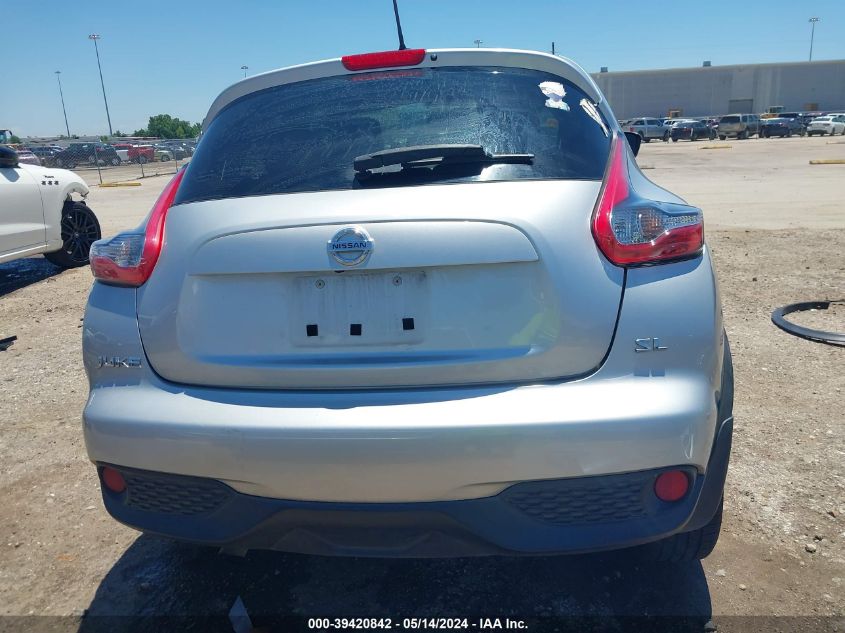 2017 Nissan Juke Sl VIN: JN8AF5MRXHT705461 Lot: 39420842