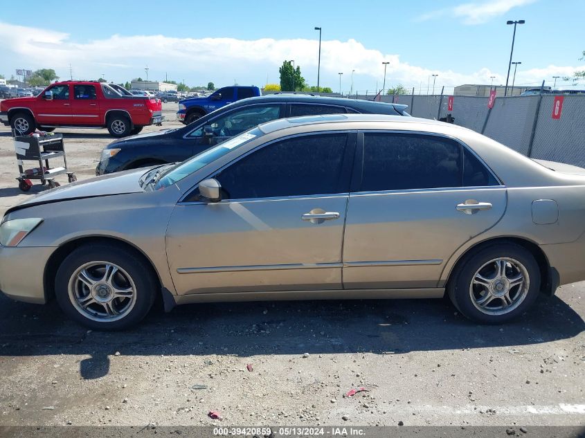 2007 Honda Accord 2.4 Ex VIN: 1HGCM56797A120288 Lot: 39420859