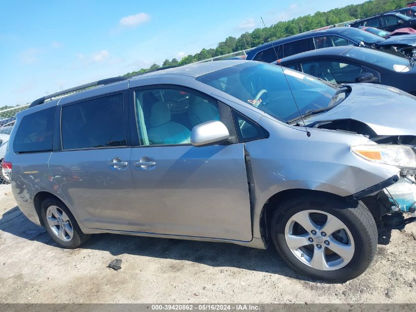 2011 Toyota Sienna Le V6 VIN: 5TDKK3DC1BS019780 Lot: 39420862