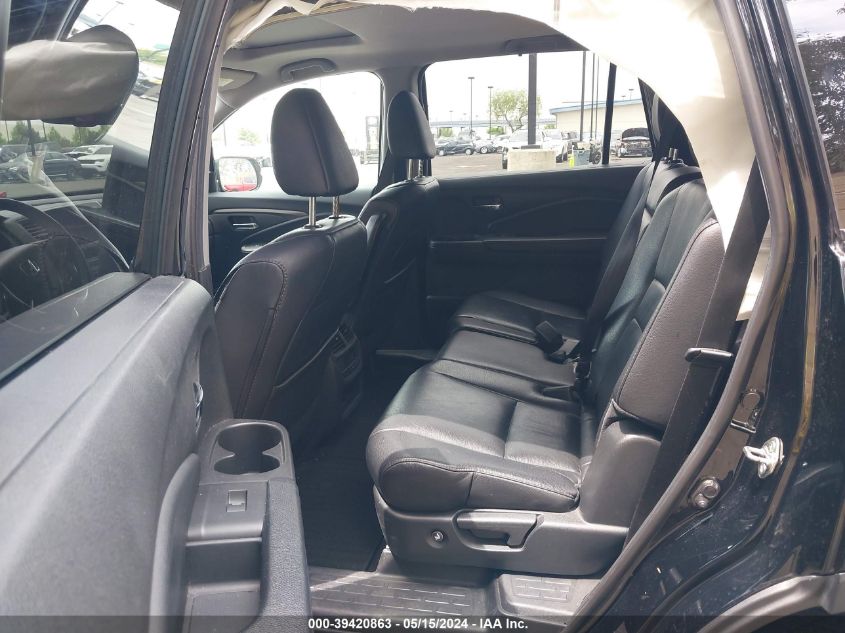 2017 Honda Pilot Ex-L VIN: 5FNYF5H57HB021407 Lot: 39420863