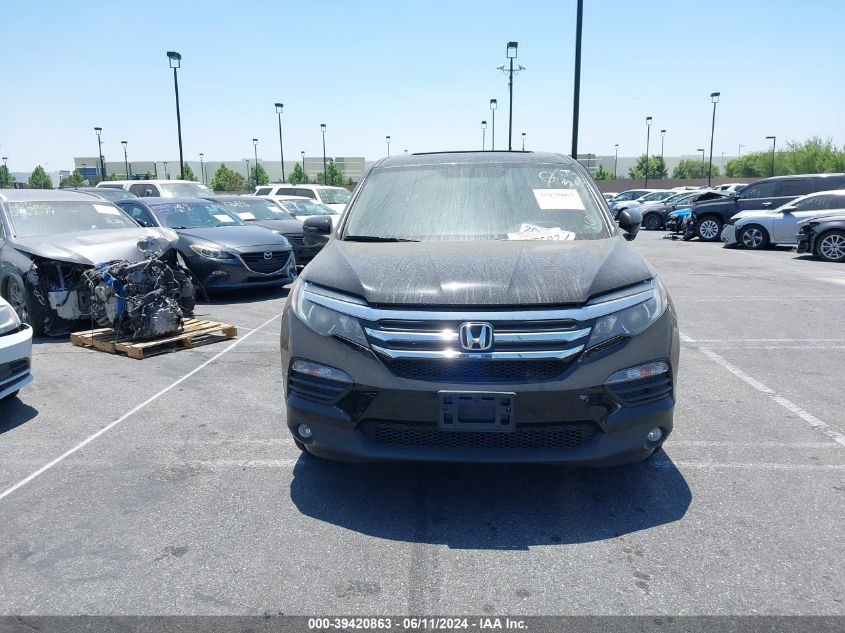 2017 Honda Pilot Ex-L VIN: 5FNYF5H57HB021407 Lot: 39420863