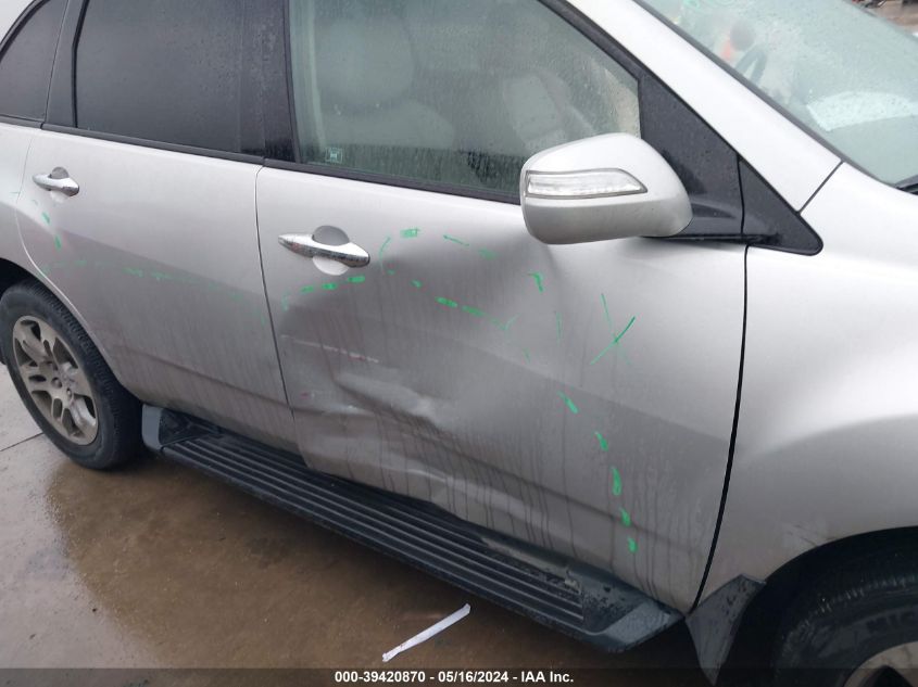 2009 Acura Mdx VIN: 2HNYD28259H515619 Lot: 39420870