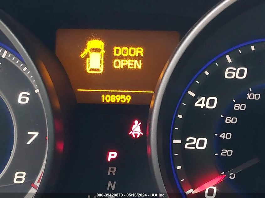 2009 Acura Mdx VIN: 2HNYD28259H515619 Lot: 39420870