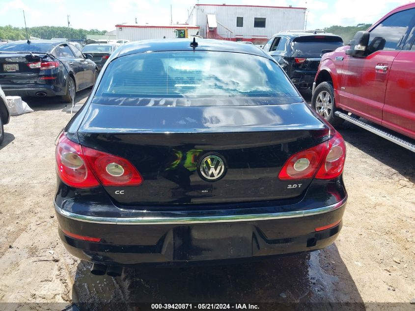 2010 Volkswagen Cc Sport VIN: WVWML7AN9AE516230 Lot: 39420871