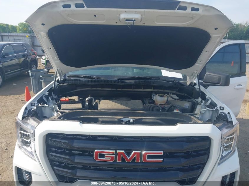 2021 GMC Sierra 1500 4Wd Short Box Elevation VIN: 3GTU9CED4MG376092 Lot: 39420873