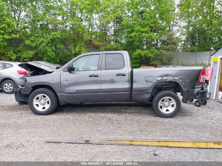 2019 Ram 1500 Tradesman Quad Cab 4X4 6'4 Box VIN: 1C6SRFCT1KN577561 Lot: 39420877