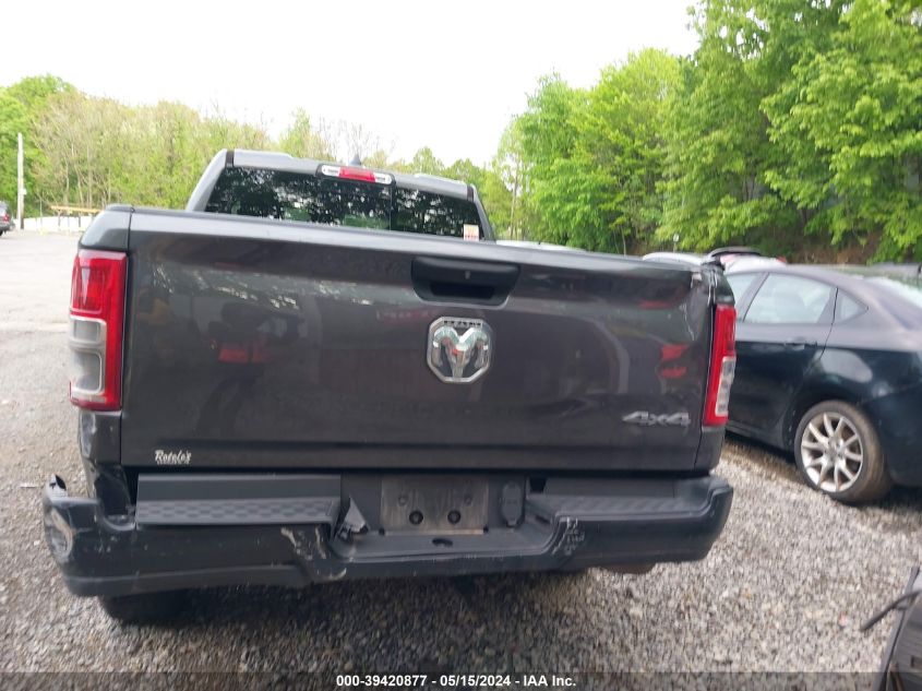 2019 Ram 1500 Tradesman Quad Cab 4X4 6'4 Box VIN: 1C6SRFCT1KN577561 Lot: 39420877