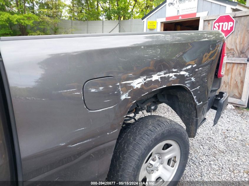 2019 Ram 1500 Tradesman Quad Cab 4X4 6'4 Box VIN: 1C6SRFCT1KN577561 Lot: 39420877