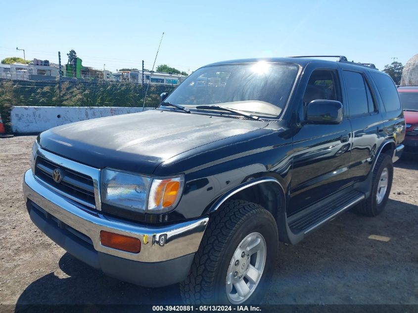 1997 Toyota 4Runner Sr5 V6 VIN: JT3HN86R8V0075002 Lot: 39420881