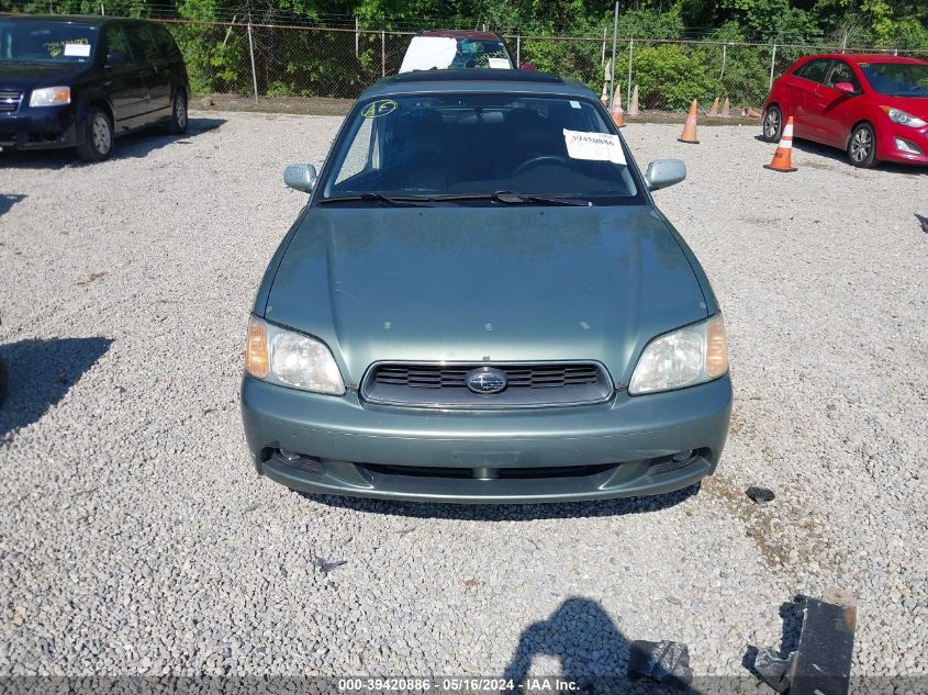 2004 Subaru Legacy L/L W/35Th Anniversary Edition VIN: 4S3BE625247205130 Lot: 39420886