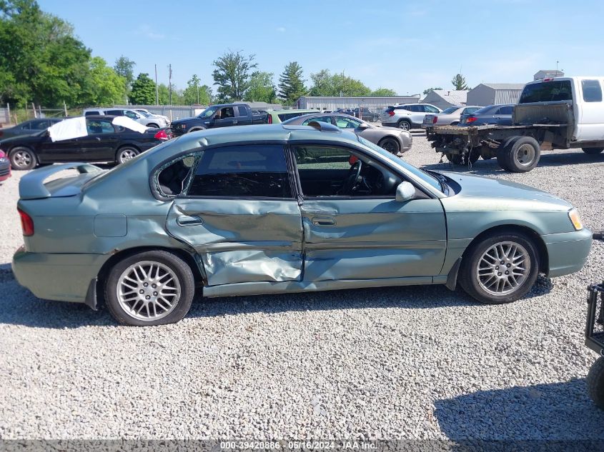 2004 Subaru Legacy L/L W/35Th Anniversary Edition VIN: 4S3BE625247205130 Lot: 39420886