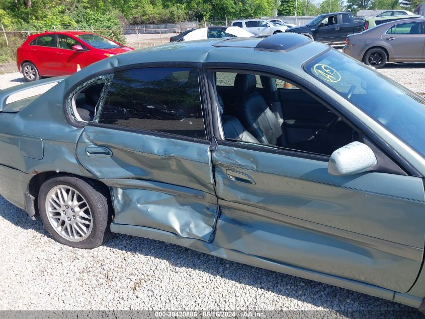 2004 Subaru Legacy L/L W/35Th Anniversary Edition VIN: 4S3BE625247205130 Lot: 39420886