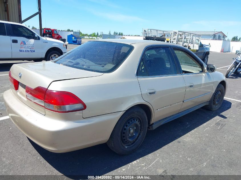 2002 Honda Accord 2.3 Lx VIN: JHMCG56422C019102 Lot: 39420892