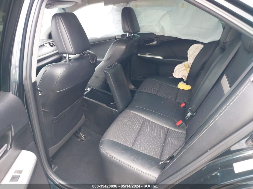 2012 Toyota Camry Se VIN: 4T1BF1FK9CU599138 Lot: 39420896