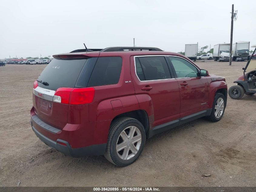 2011 GMC Terrain Sle-2 VIN: 2CTALSEC2B6290833 Lot: 39420895