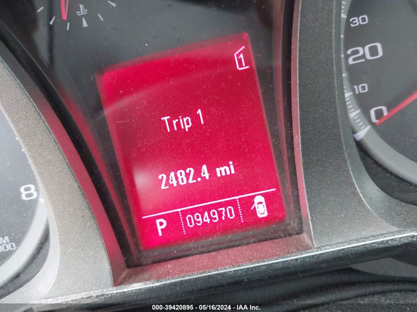 2011 GMC Terrain Sle-2 VIN: 2CTALSEC2B6290833 Lot: 39420895