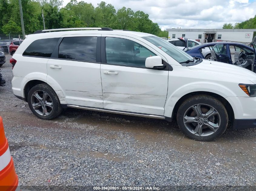 2018 Dodge Journey Crossroad Awd VIN: 3C4PDDGG4JT197224 Lot: 39420901