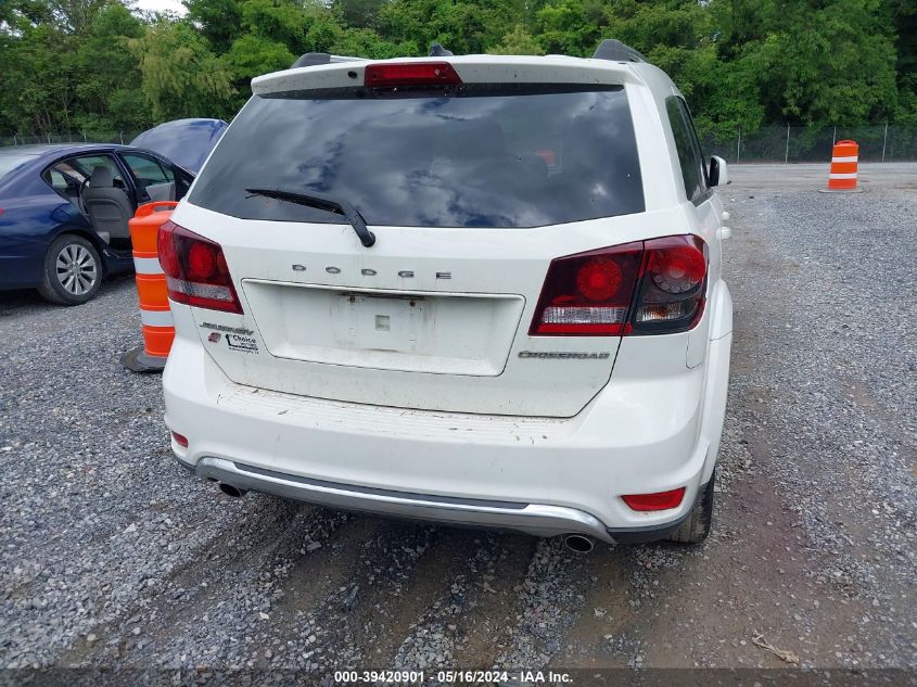 2018 Dodge Journey Crossroad Awd VIN: 3C4PDDGG4JT197224 Lot: 39420901