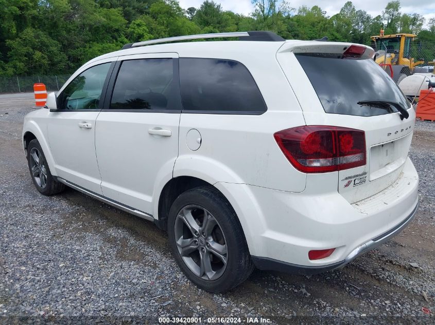 2018 Dodge Journey Crossroad Awd VIN: 3C4PDDGG4JT197224 Lot: 39420901